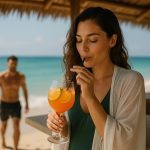 Eine Frau an einer Strandbar Sexgschichte mit einer Urlaubs Sexgeschichte