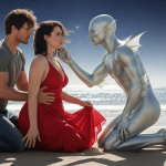 Monster Erotik am Sternenmeer - Sexgeschichte_Sex_am_Strand_Paranormal_Romance