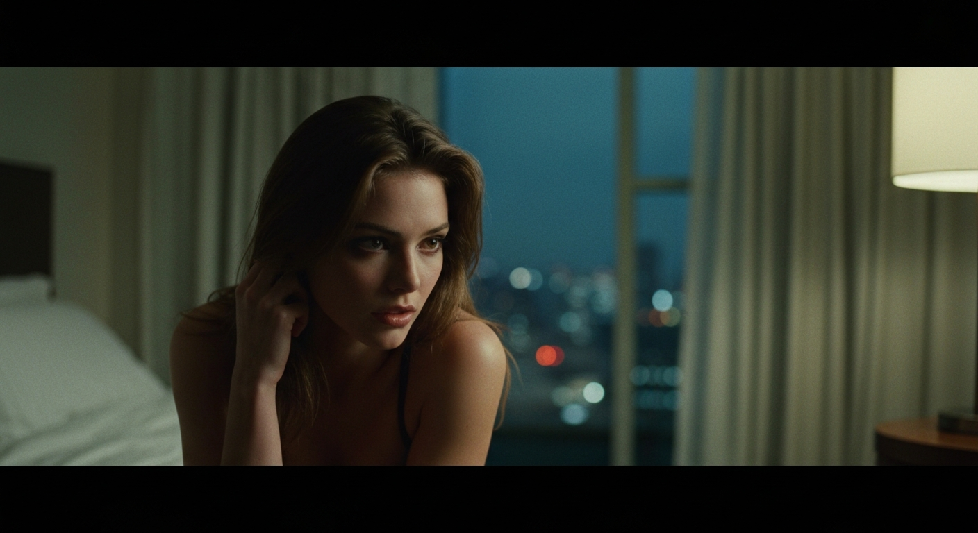 Futuristisches Büro mit Hologramm-Projektion und verschwimmenden Grenzen zwischen Lehrerin und Schüler