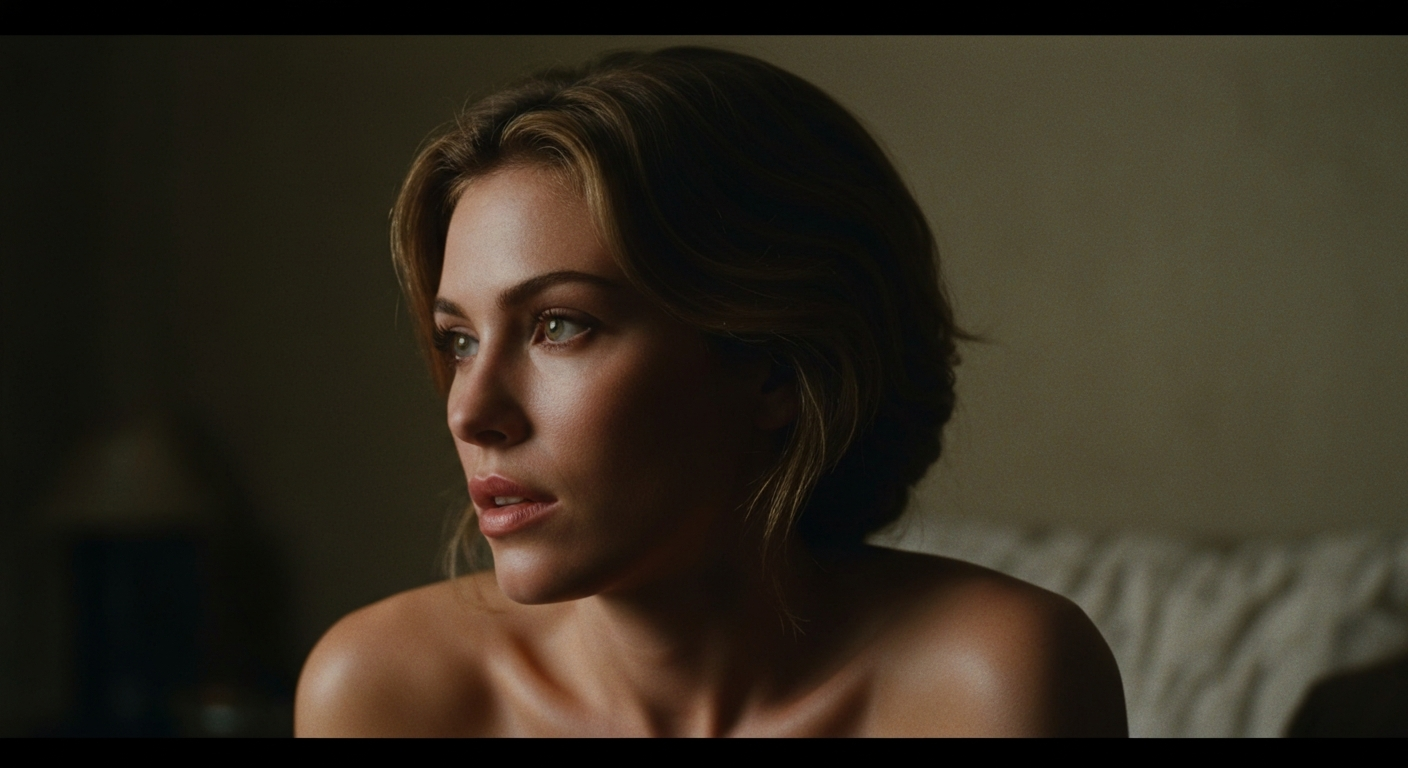 Gruppe von Kollegen bei spontaner heißer Strandparty unter Sternenhimmel mit Cocktails und nackter Haut