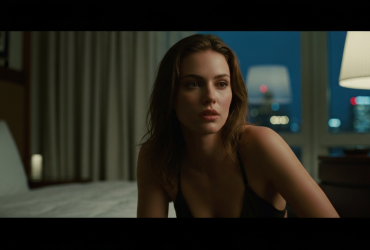 Junge Lehrerin am einsamen Strand mit Schüler in verführerischer Sommersituation