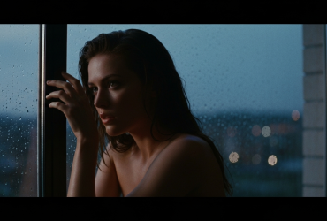 Zwei Frauen bei einer intensiven Begegnung im Hotelzimmer während eines gemeinsamen Urlaubs