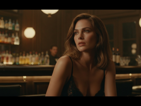 Gruppe von Menschen bei intensiver Party in elegantem Büro