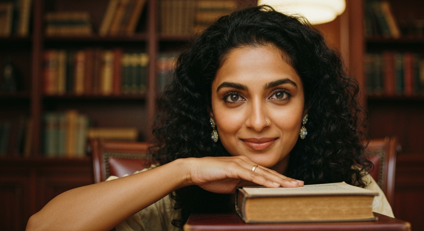 Cinematic 35mm film still extreme close-up of woman with shoulder-length dark blonde hair, fair skin with warm undertones, at