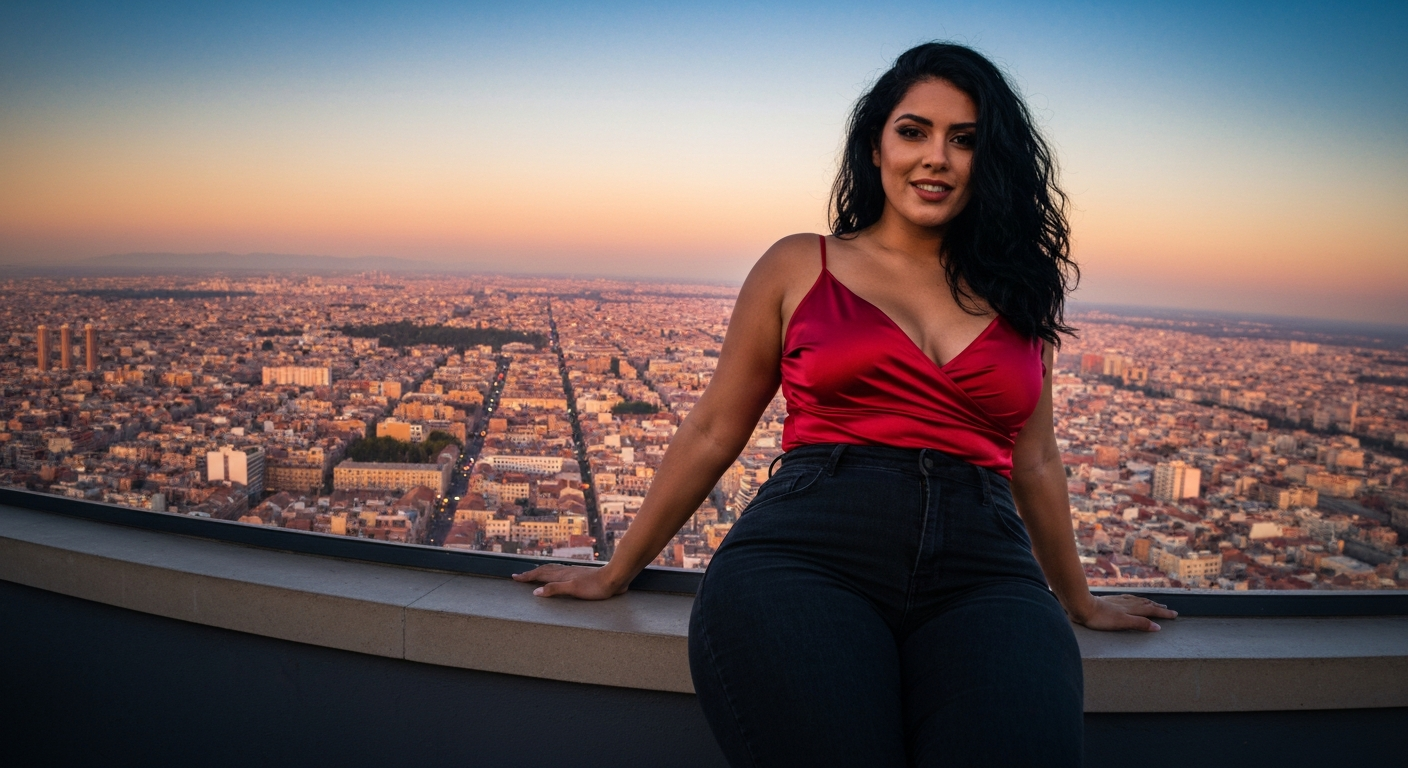 Reife Frau und junger Mann kommen sich auf einer Gartenparty naeher